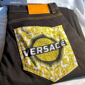 Versace pocket jeans